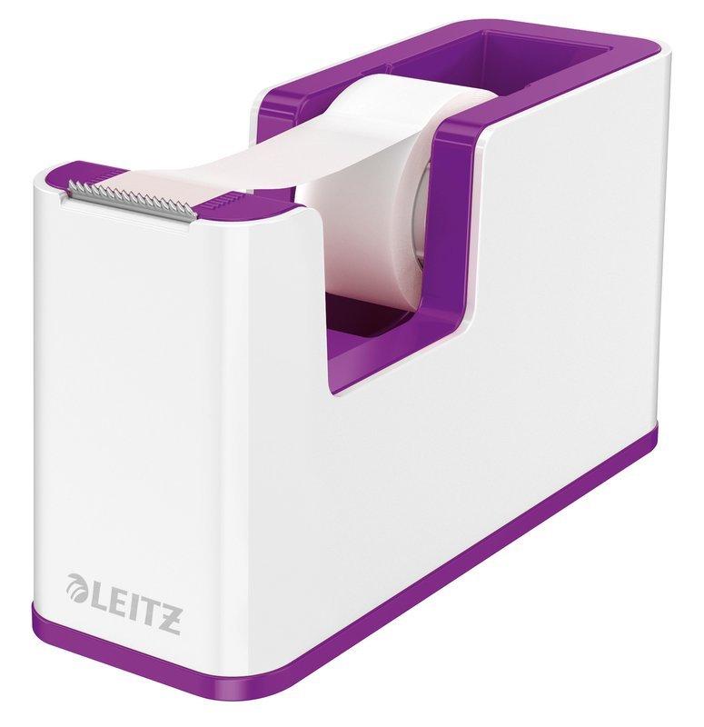 Leitz  LEITZ Klebebandabroller WOW 5364-10-62 weiss/violett 