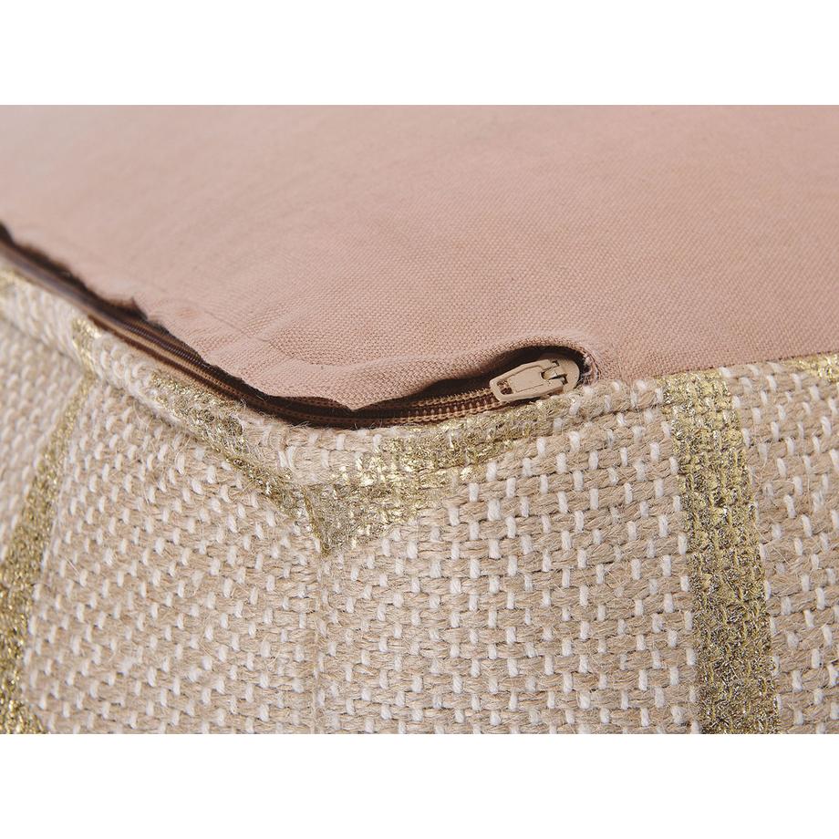 Beliani Pouf aus Jute Modern MAMALA  