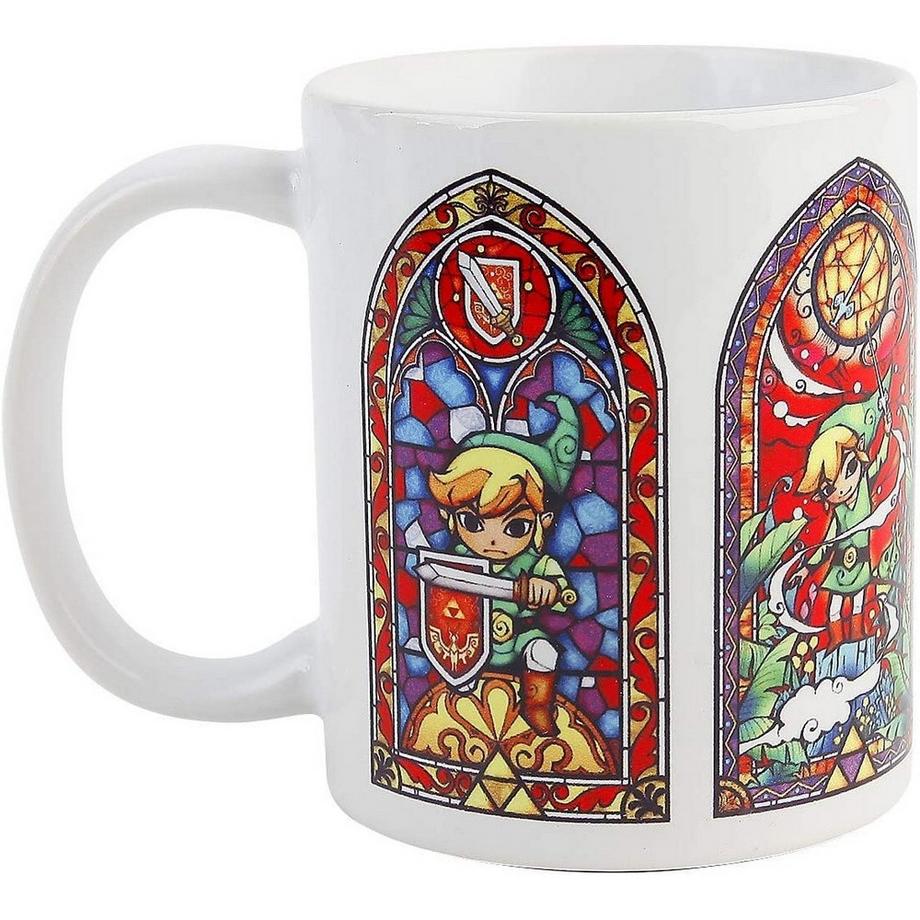 Legend Of Zelda Kaffeebecher, Glasmalerei  