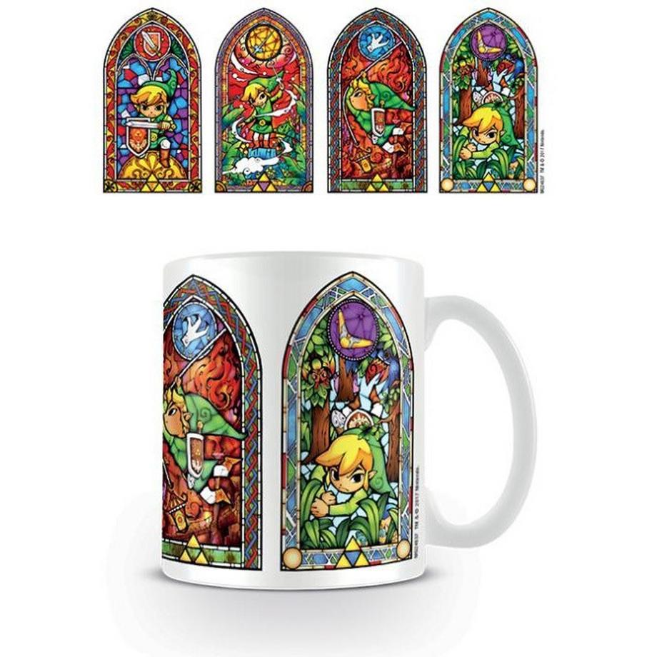 Legend Of Zelda Kaffeebecher, Glasmalerei  