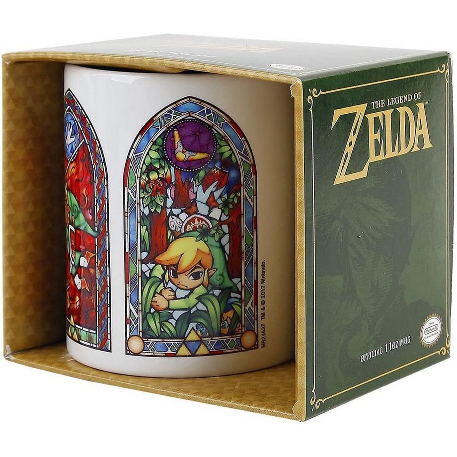 Legend Of Zelda Kaffeebecher, Glasmalerei  
