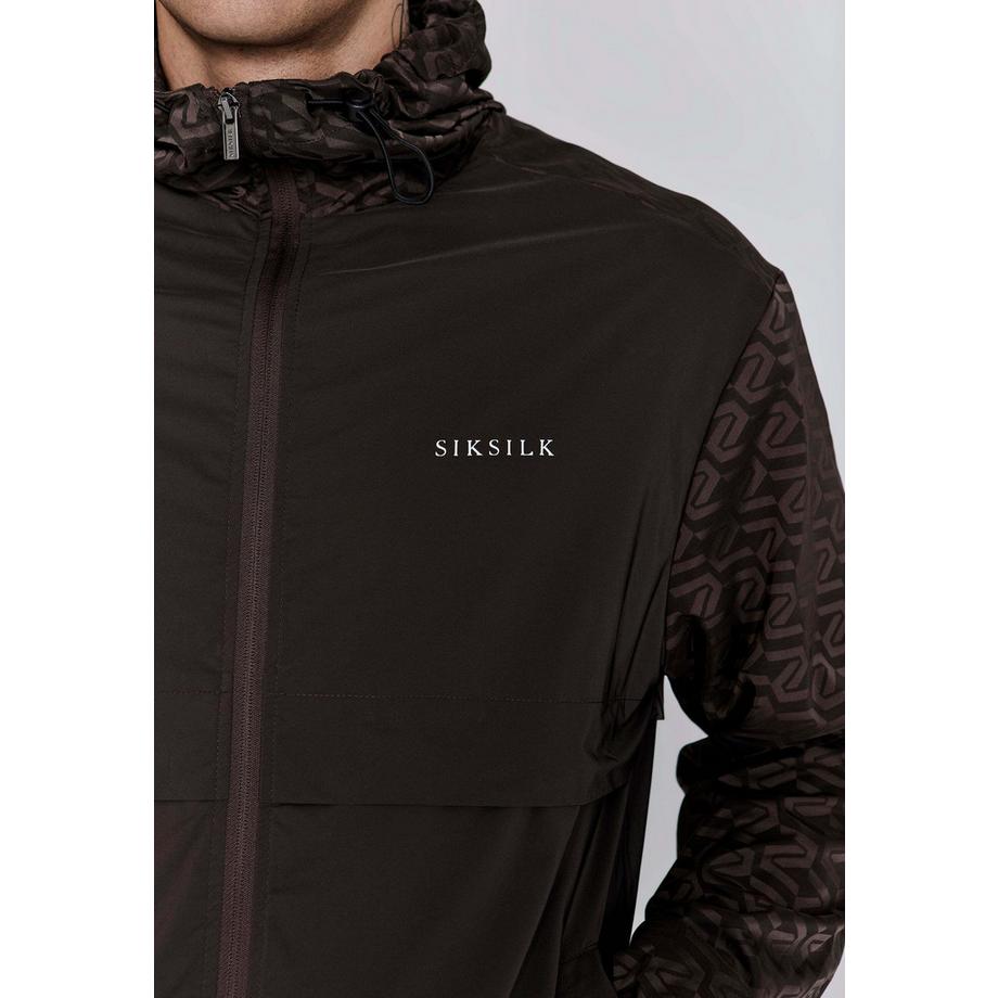 Sik Silk AOP Windbreaker Jacke  