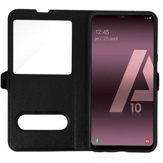 Avizar  Doppelfenster Cover Galaxy A10 Schwarz 