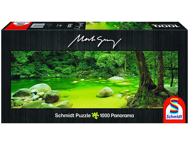 Schmidt Spiele  Puzzle de Schmidt Mossman Gorge, Queensland, Australie - 1000 pièces - 12+. 