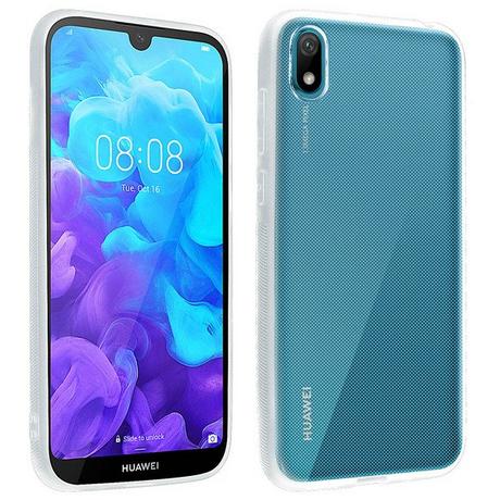 Avizar  Huawei Y5 2019 Hülle + Folie Schwarz 