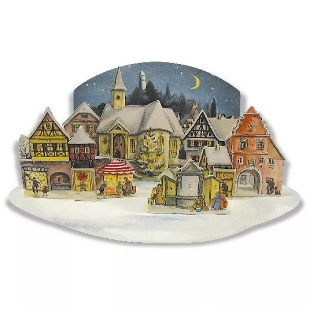 SELLMER -  Adventskalender RS933 48x21,5x29,5cm, One Size