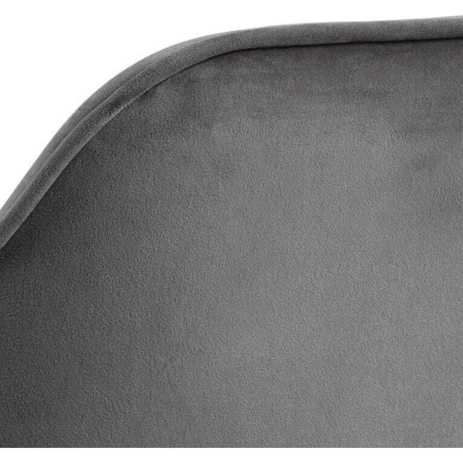 mutoni Chaise avec accoudoirs Aaron gris foncé  