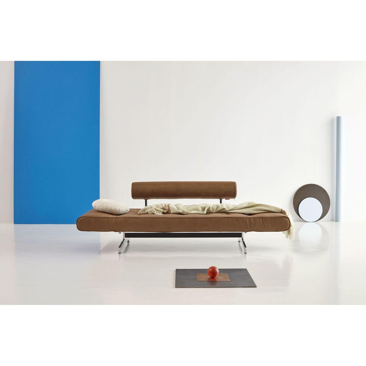 Innovation Living Innovation Daybed Ghia Chrome - Faunal Brown  