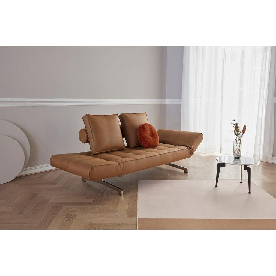 Innovation Living Daybed Ghia Chrome - Faunal Brown  