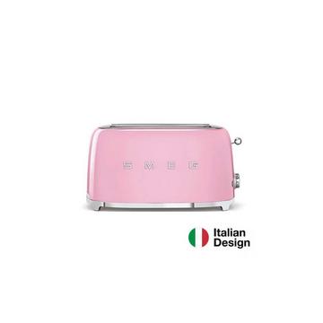 Tostapane a 2 slot lungo - rosa