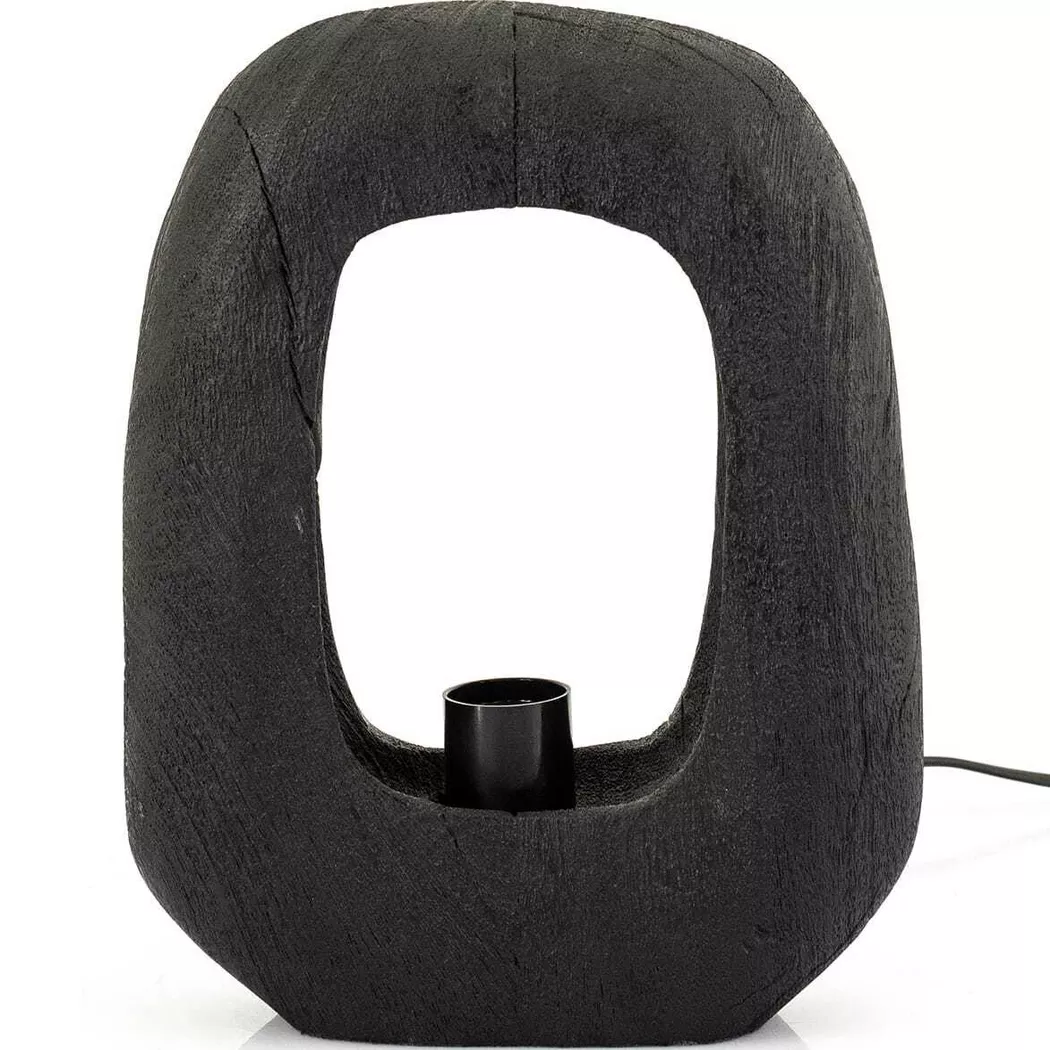 mutoni – Tischleuchte Gibs small, One Size, Schwarz