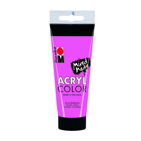 Marabu  Marabu Acryl Color 033 100 ml Acrylfarbe Pink Röhre 