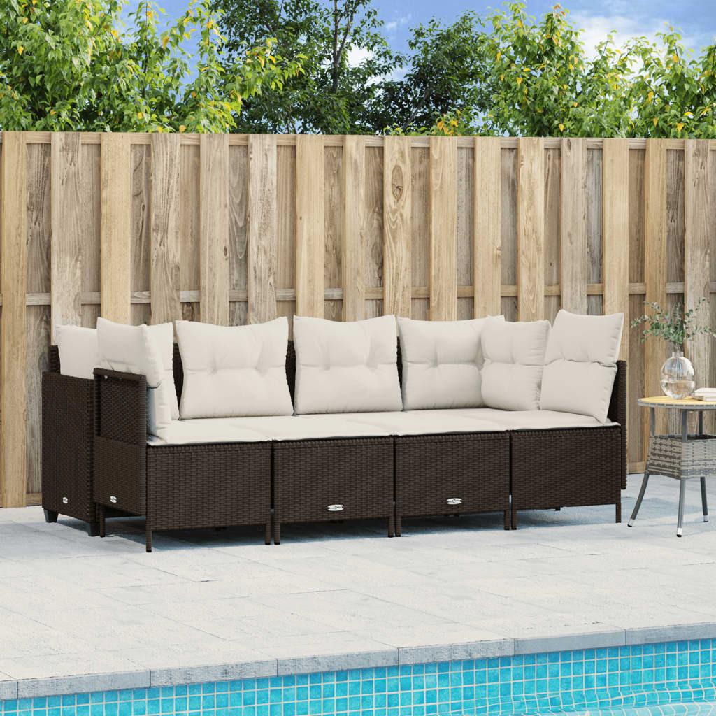 VidaXL Garten sofagarnitur poly-rattan  