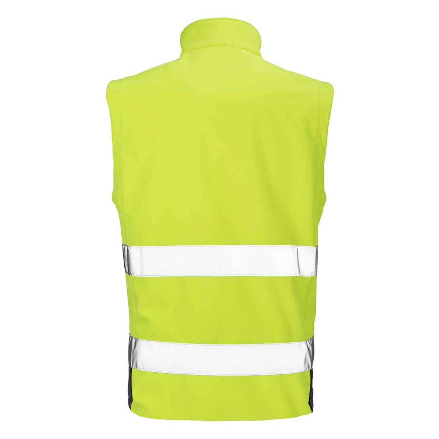 Result  Erwachsene SafeGuard Bedruckbares Safety Soft Shell Gilet 