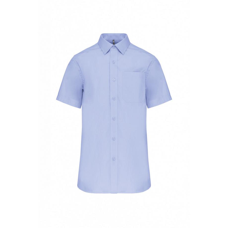 camicia a maniche corte popeline