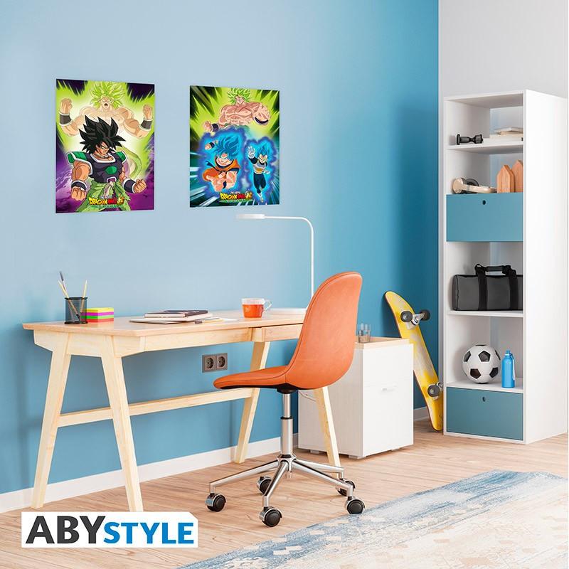 Abystyle  Poster - Pack de 2 - Dragon Ball - Saiyan 