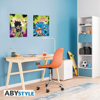 Abystyle  Poster - Pack de 2 - Dragon Ball - Saiyan 