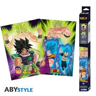 Abystyle  Poster - Pack de 2 - Dragon Ball - Saiyan 