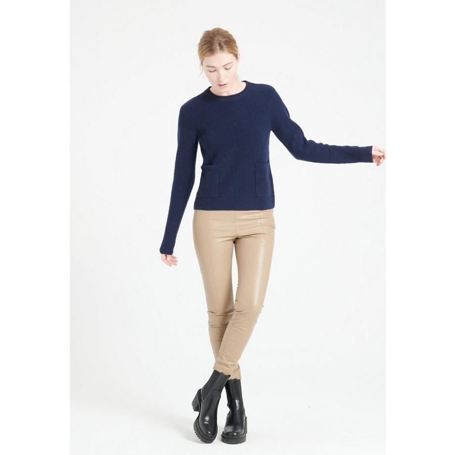 Studio Cashmere8 LILLY 32 Pull Col Rond 4 Fils  