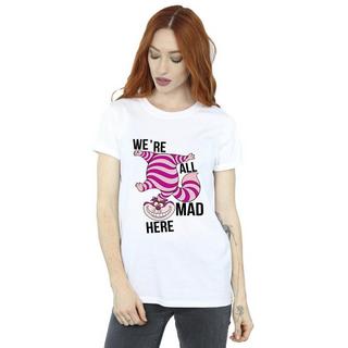 Disney  Tshirt ALICE IN WONDERLAND ALL MAD HERE 