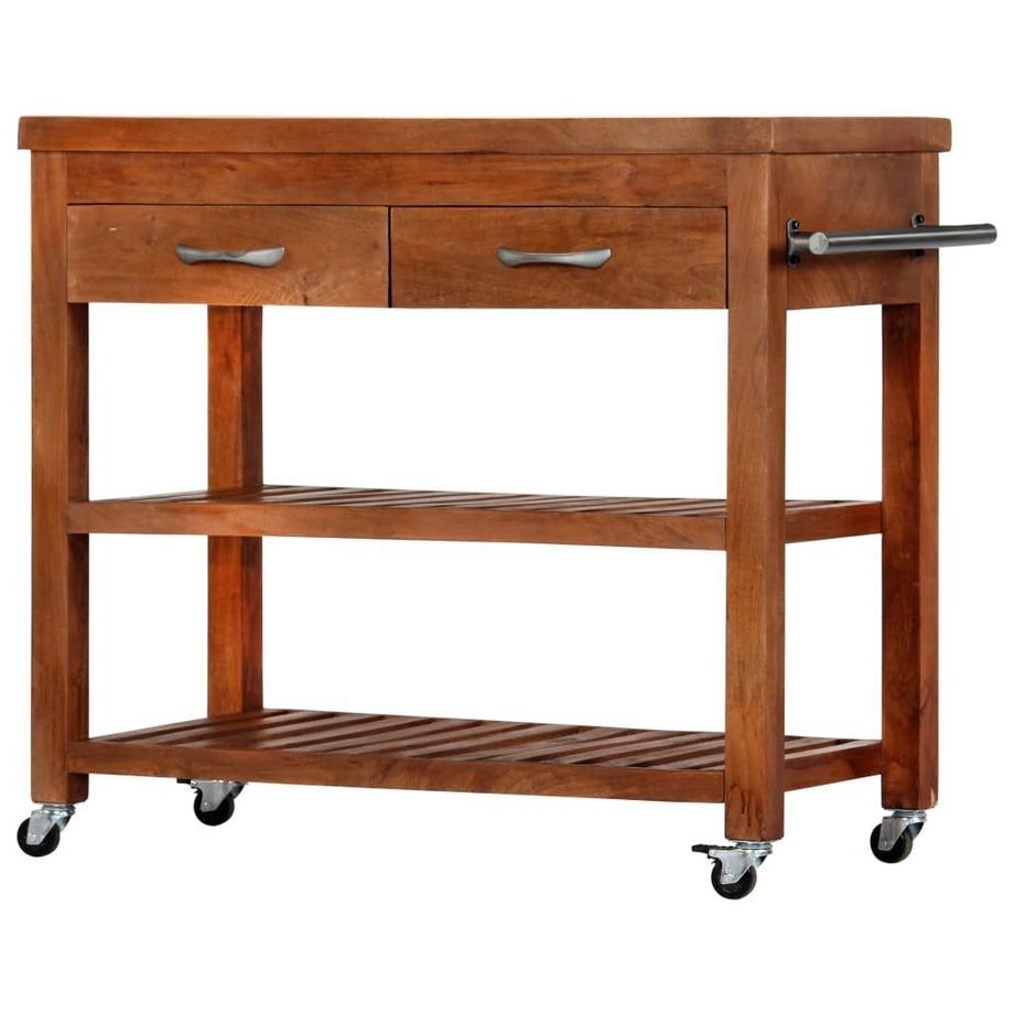 Chariot de cuisine bois