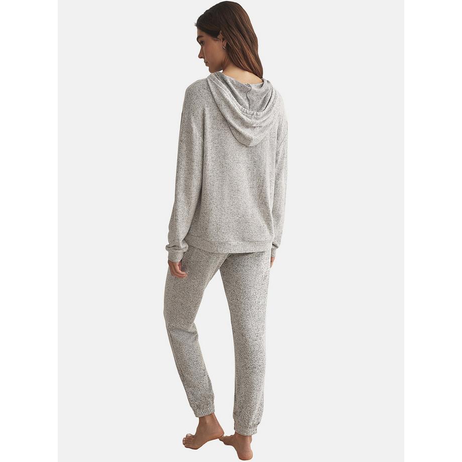 Selmark Basic Sweatshirt à Capuche et Pantalon de Pyjama  