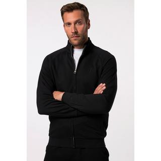 JP1880  Sweatjacke, Fitness, Stehkragen, bis 7 XL 