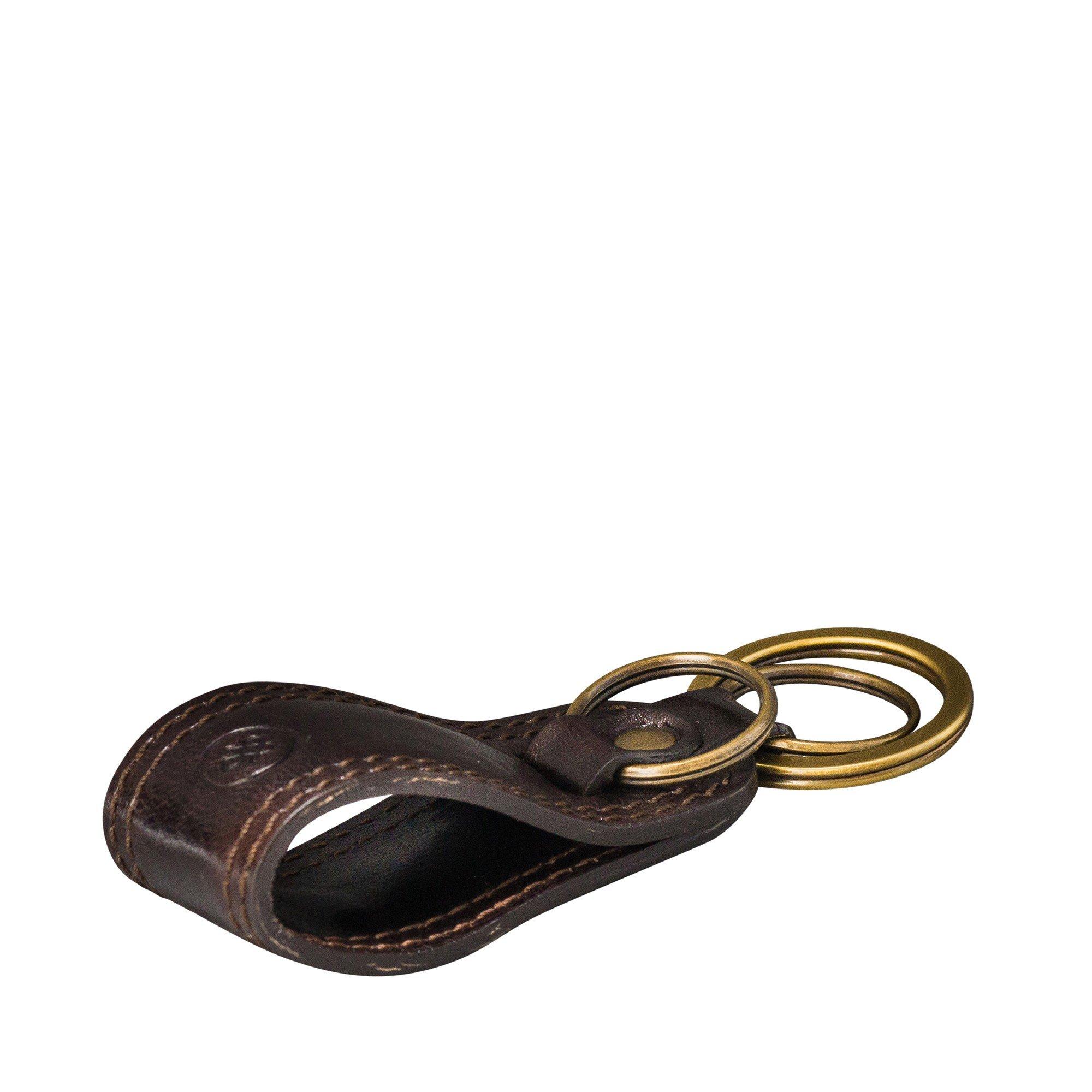 Maxwell Scott  Le Nepi Porte-clés avec boucle en cuir 