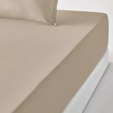 Drap housse percale de coton bonnet 35 cm Scenario La Redoute