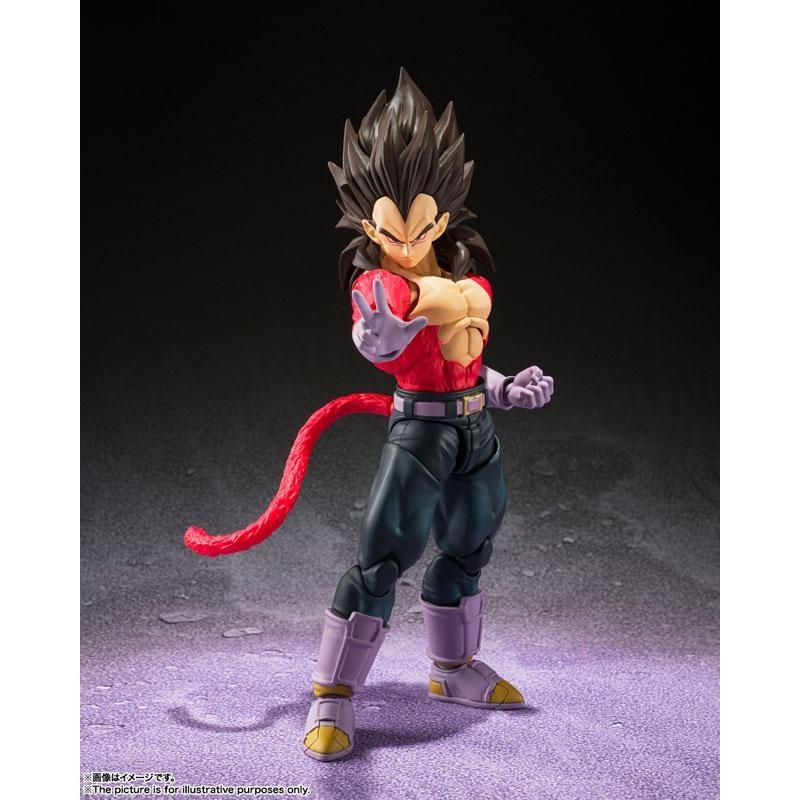 Bandai  AF Dragon Ball Gt Super Saiyan 4 Vegeta Shf 16cm 