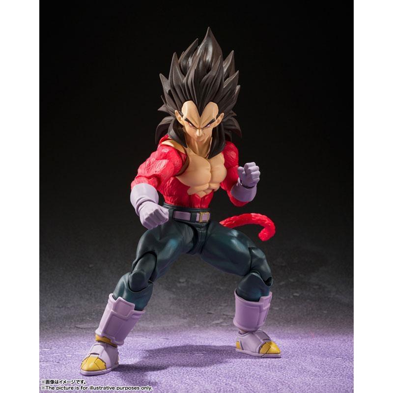 Bandai  AF Dragon Ball Gt Super Saiyan 4 Vegeta Shf 16cm 