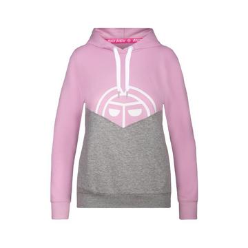 Sweat à capuche Salia Lifestyle - rose / gris clair