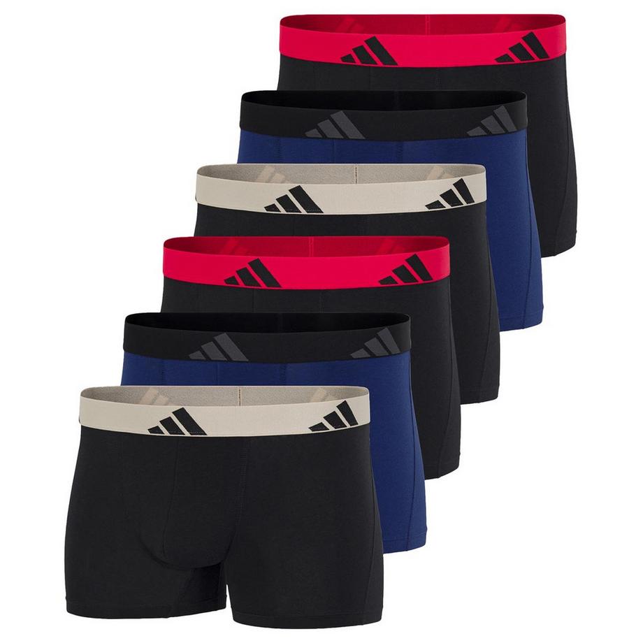6er Pack Active Flex Cotton - Retro Short / Pant