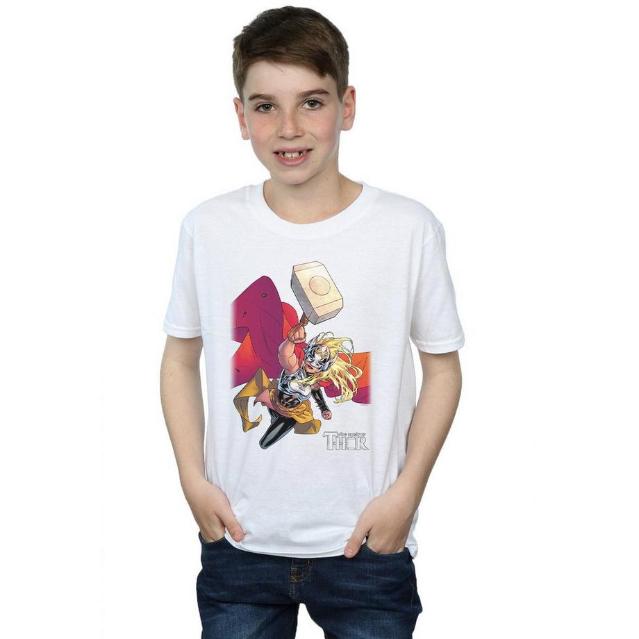 MARVEL  The Mighty Thor Mjolnir TShirt 