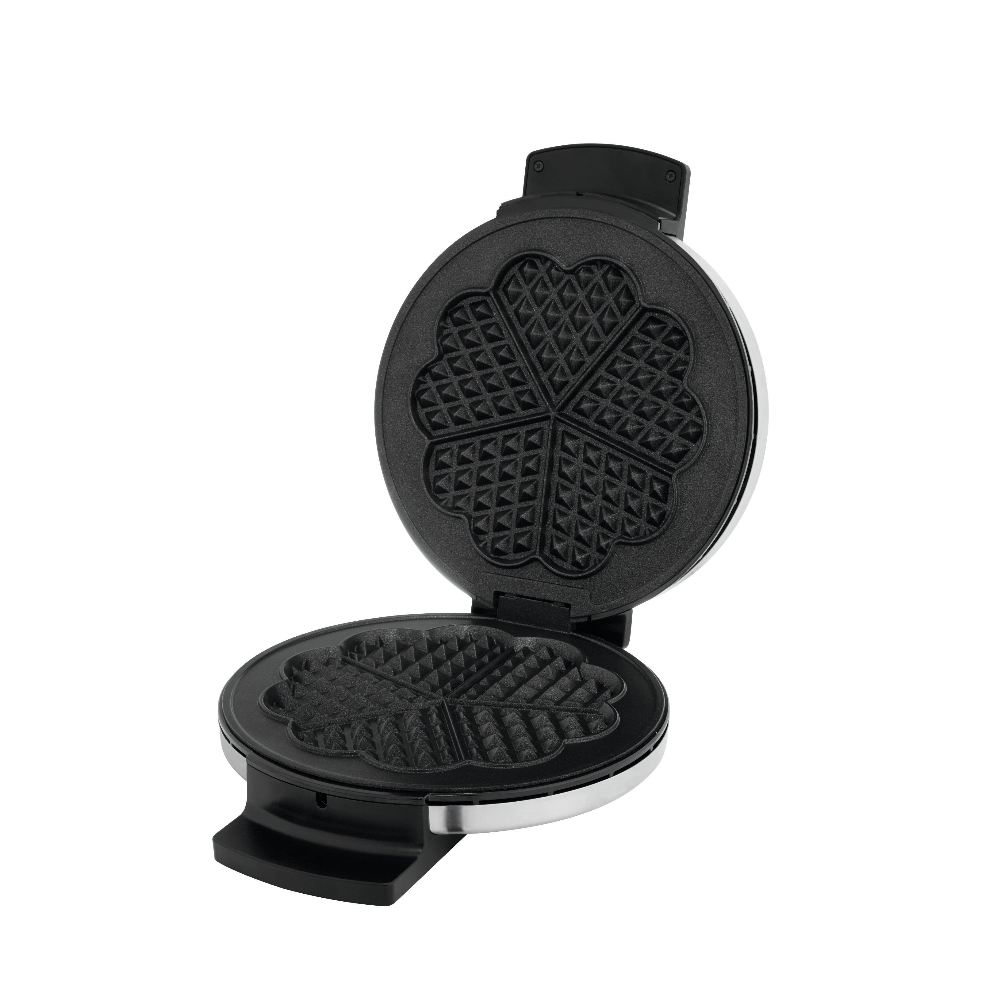 WMF WMF Lono 04.1521.0011 piastra per waffle 5 waffle 900 W Nero, Cromo  