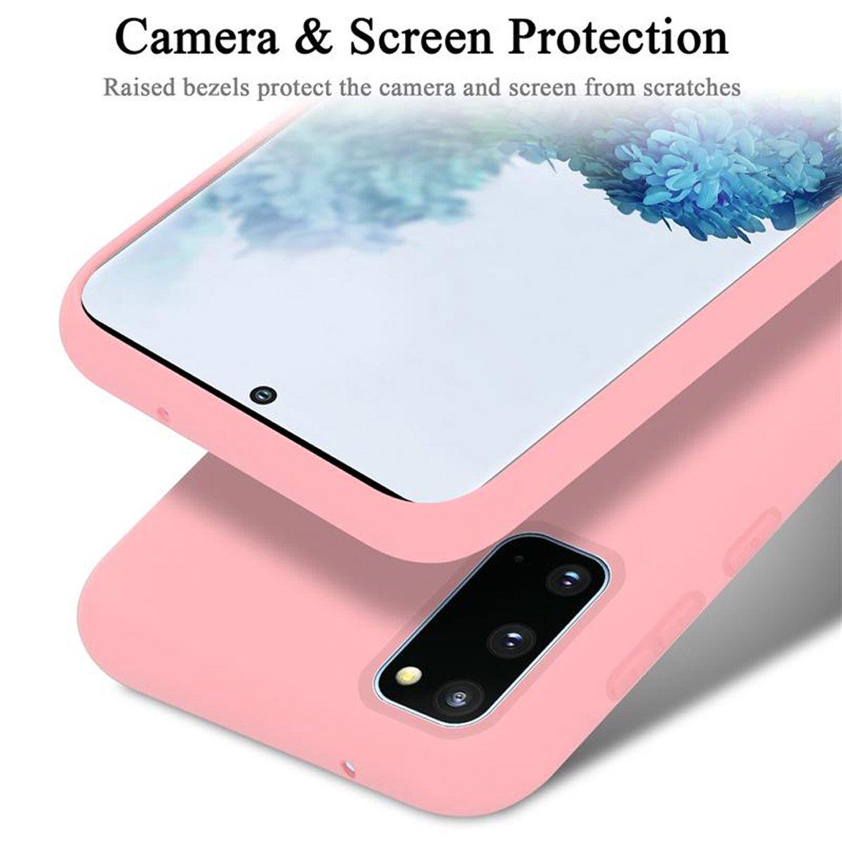 Cadorabo  Housse compatible avec Samsung Galaxy S20 - Coque de protection en silicone TPU flexible 