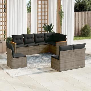 VidaXL Garten sofagarnitur poly-rattan  