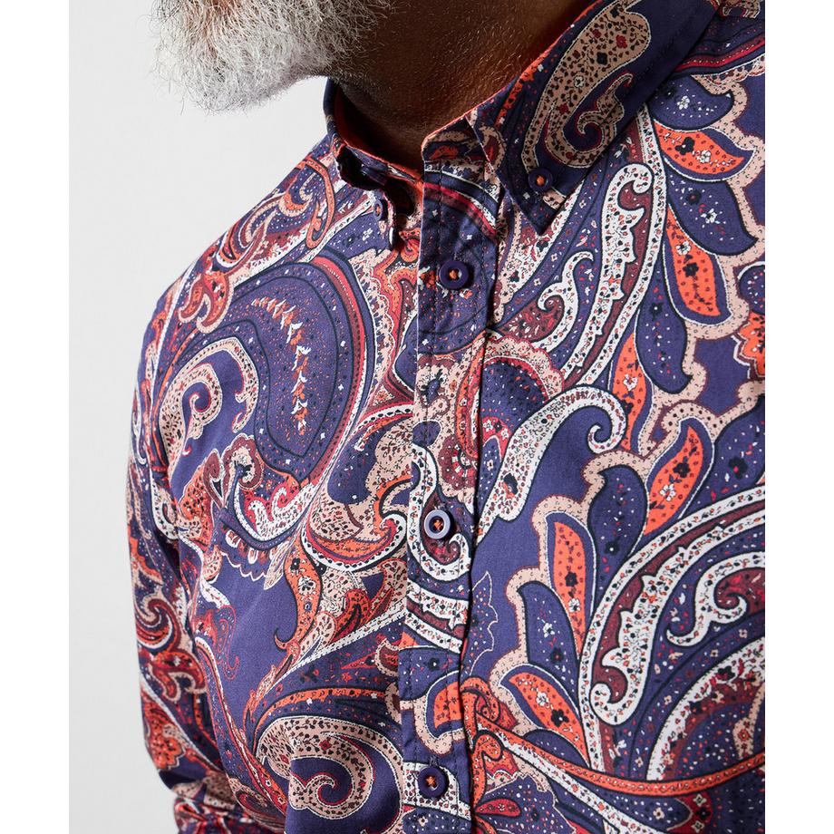 Joe Browns Langarmhemd Paisley-Muster  