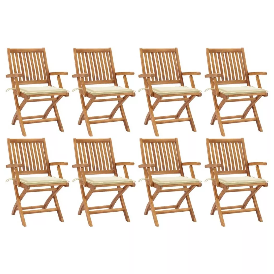 VidaXL - Gartenstuhl holz, One Size, Braun