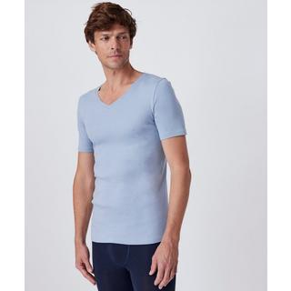 Damart  Lot de 2 tee-shirts col V Essential pur coton peigné. 