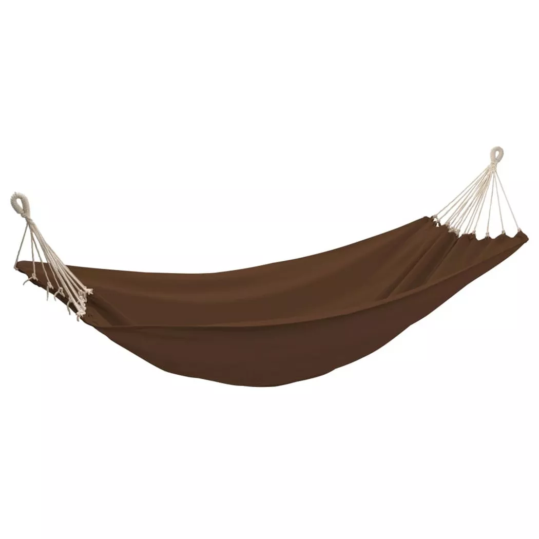 VidaXL - amaca Tessuto, One Size, Marrone