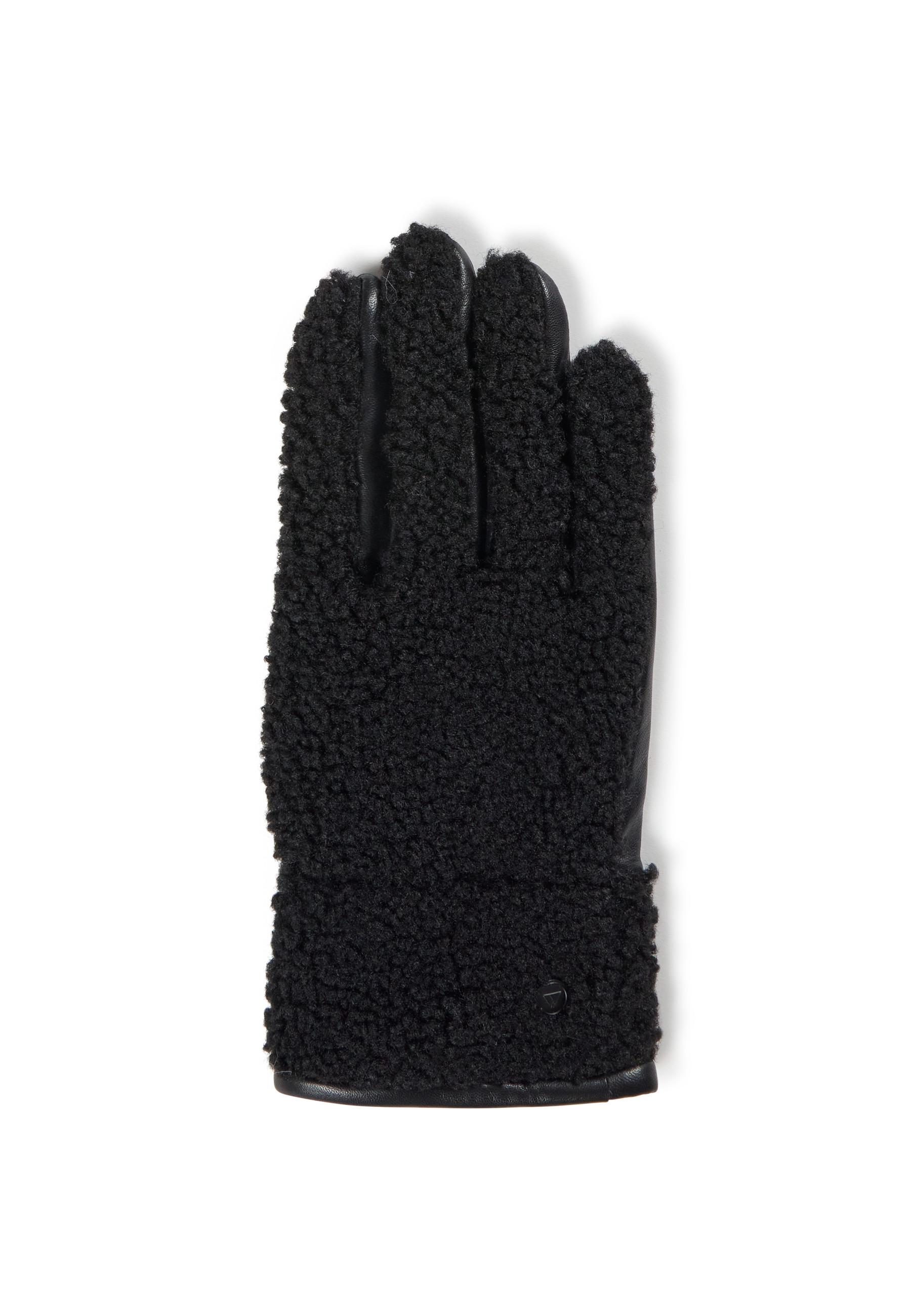 CASH-MERE.CH Unisex Retro Fleece Handschuhe mit Kaschmirfutter  