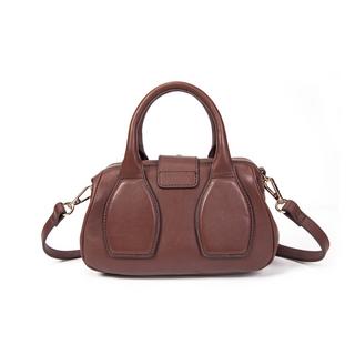 Kate Lee  Pikasso Leder Schultertasche havanna 