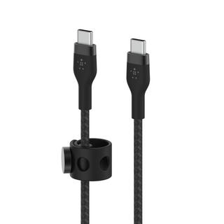 belkin  BOOST↑CHARGE PRO Flex cavo USB 3 m USB 2.0 USB C Nero 