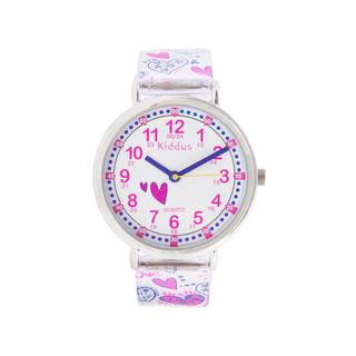 Kiddus  Time Teacher Hearts Montre pour enfants 