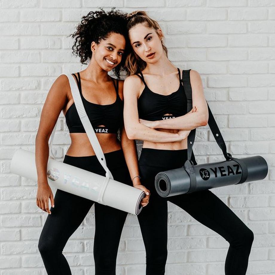 YEAZ  AURA Tappetino per yoga e fitness - pearl dust 