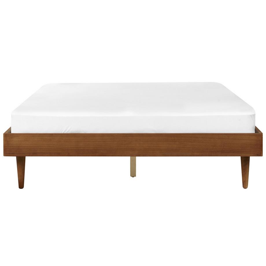 Beliani Bett mit LED aus MDF-Platte  TOUCY  