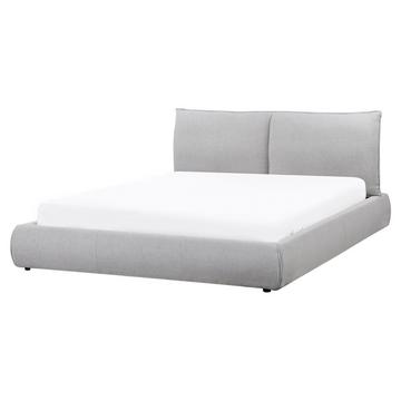 Lit avec sommier en Tissu Moderne VINAY