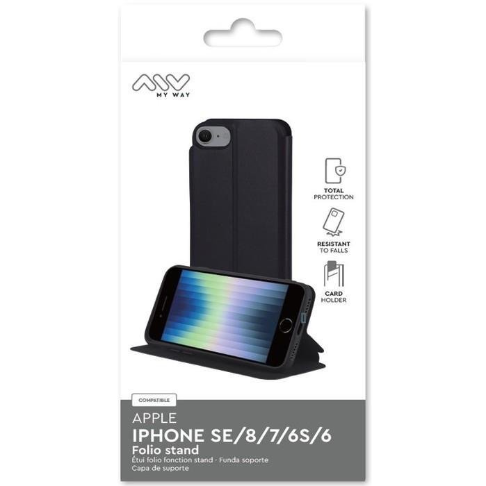 MYWAY  Custodia per iPhone SE/8/7/6S/6 supporto 