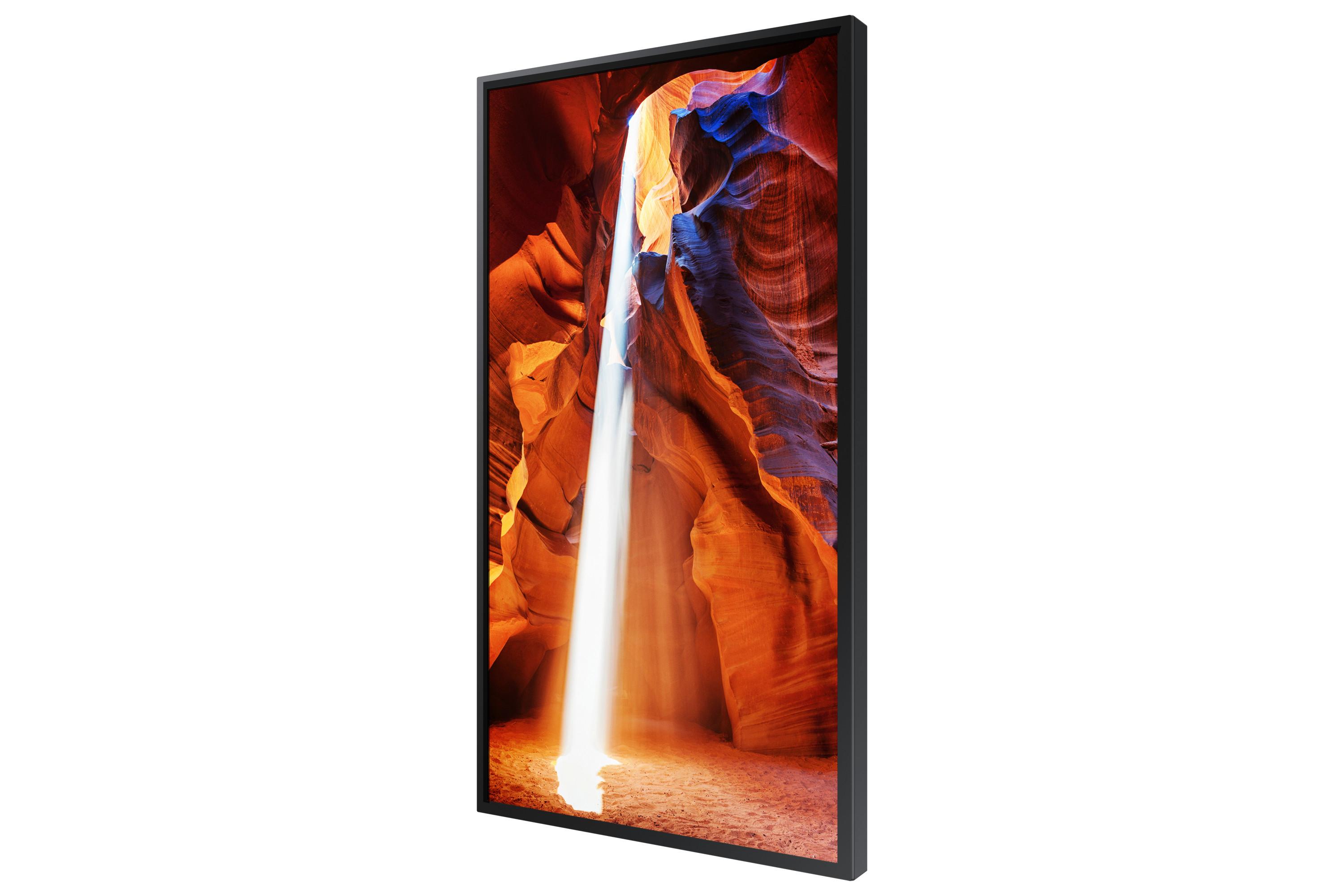 SAMSUNG  LH55OMNESGBXEN Signage-Display Digital Beschilderung Flachbildschirm 139,7 cm (55 Zoll) VA WLAN Full HD Schwarz 